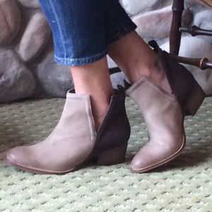 🍃💕HP NIB Diba True Leather/Suede Ankle Bootie